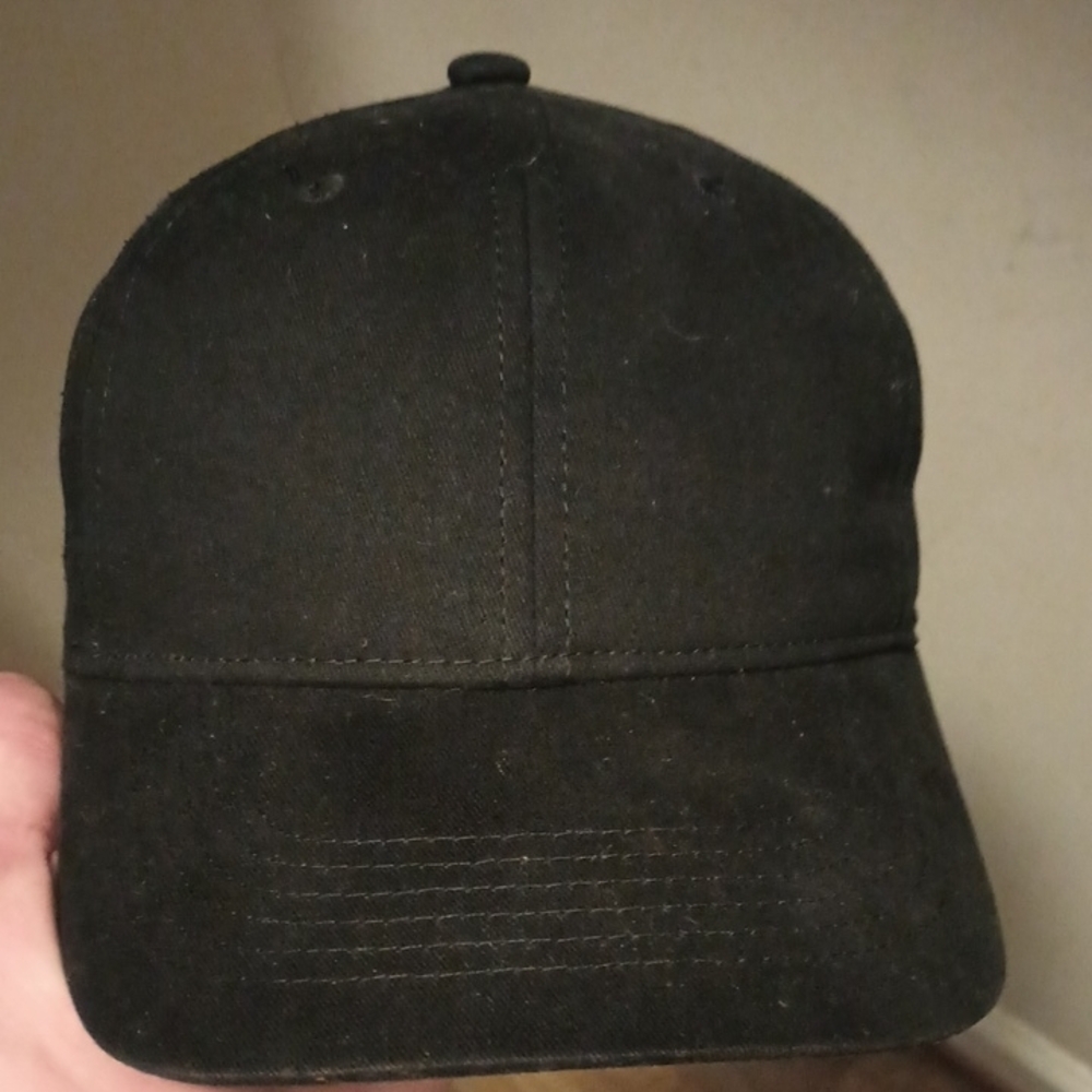 One Size Fits All Plain George Black Hat